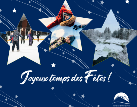 Congé des Fêtes - Horaires spéciaux