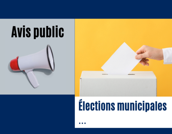 Avis public du scrutin